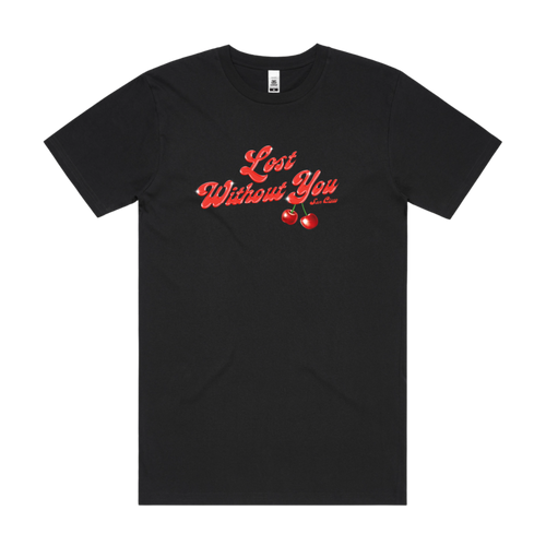 Cherry Tee (Black) - Merch Jungle - Official San Cisco band t-shirts and band merch.