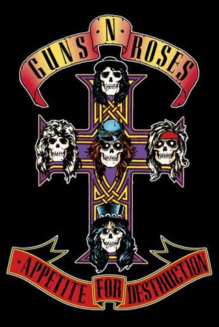 Appetite For Destruction Poster - Merch Jungle - Official Guns N' Roses band t-shirts and band merch.