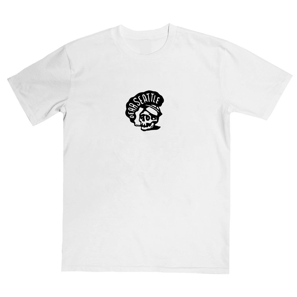 Smoking Skull Tee - Merch Jungle - Official Dear Seattle band t-shirts and band merch.