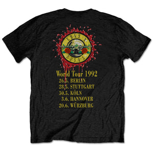 Use Your Illusion 1992 World Tour Tee - Merch Jungle - Official Guns N' Roses band merchandise.