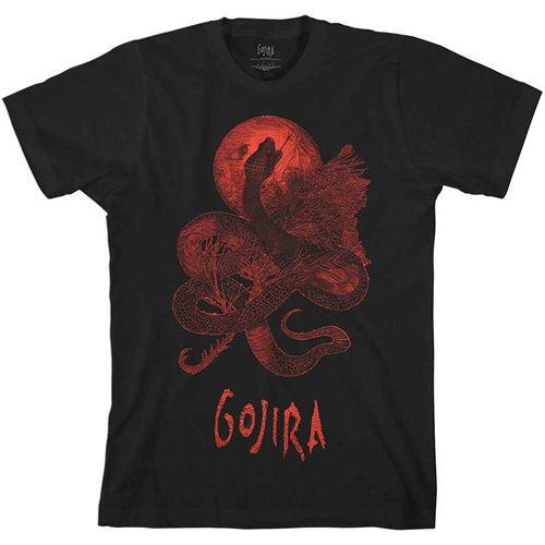 Serpent Moon Tee - Merch Jungle - Official Gojira band t-shirts and band merch.