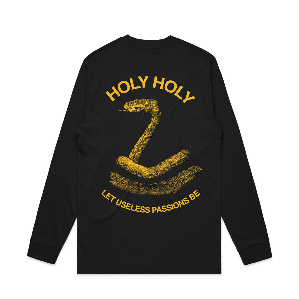 Snake Longsleeve - Merch Jungle - Official Holy Holy band t-shirts and band merch.