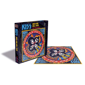 KISS - Rock And Roll Over (500pc Puzzle) - Merch Jungle - Official KISS band merchandise.