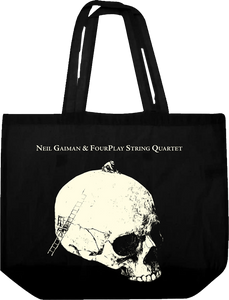 Signs of Life Tote - Merch Jungle - Official Neil Gaiman & FourPlay String Quartet band t-shirts and band merch.