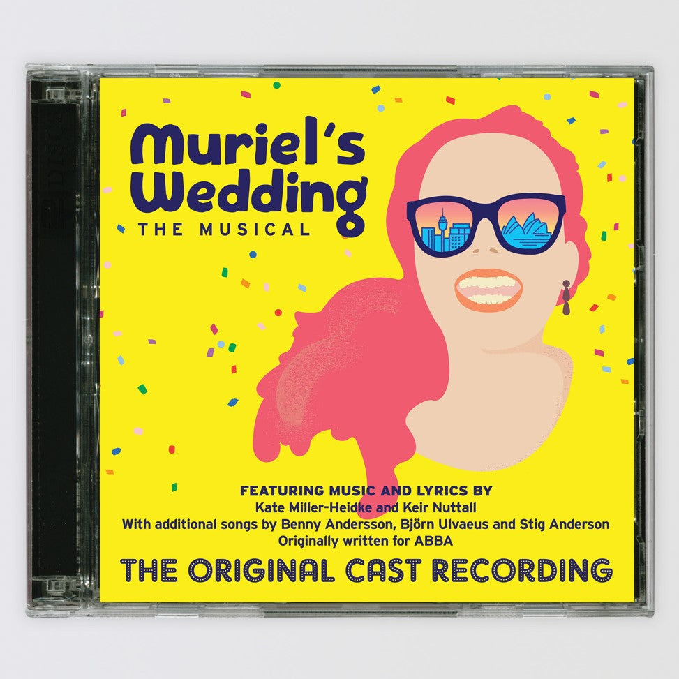 Muriel's Wedding - The Musical CD - Merch Jungle - Official Kate Miller-Heidke band merchandise.