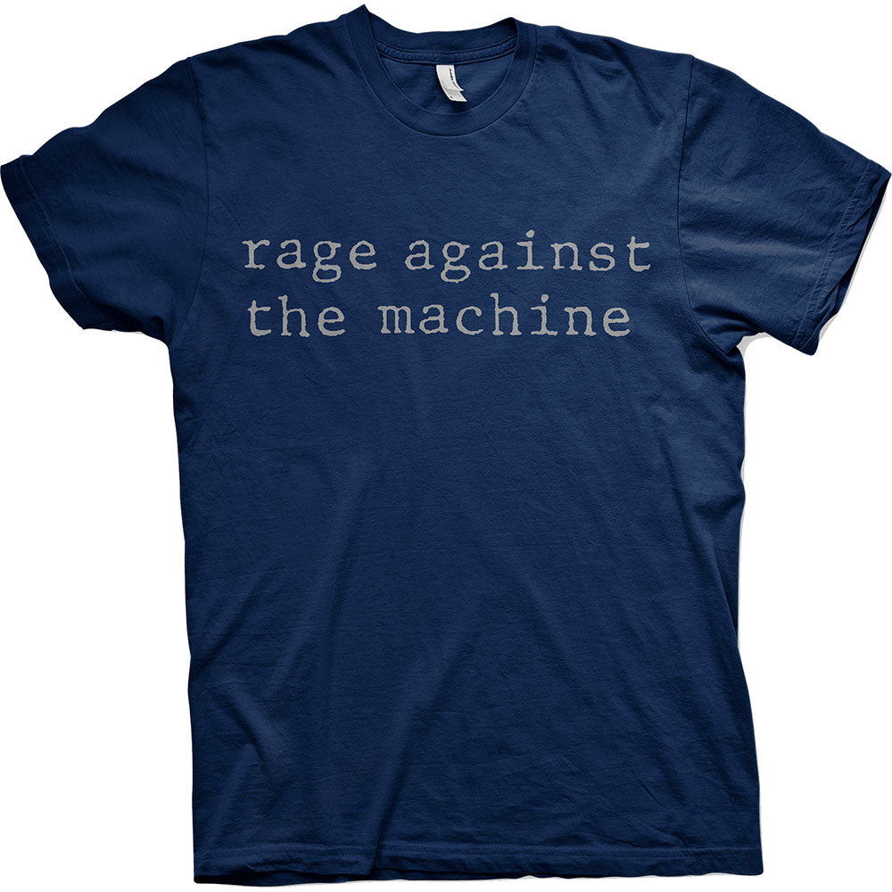Original Logo Navy - Merch Jungle - Official Rage Against The Machine band merchandise.
