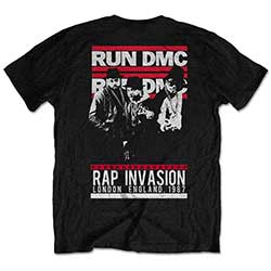 Rap Invasion Tee - Merch Jungle - Official Run DMC band merchandise.