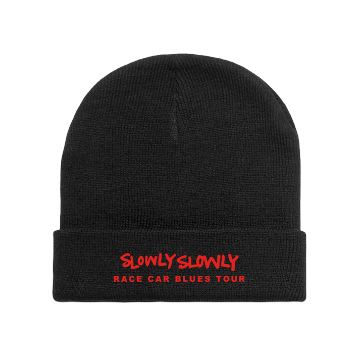 RCB Embroidered Beanie (Black) - Merch Jungle - Official Slowly Slowly band t-shirts and band merch.