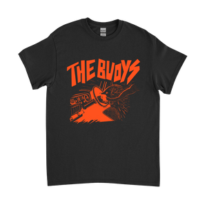 Black Echidna Tee - Merch Jungle - Official The Buoys band t-shirts and band merch.