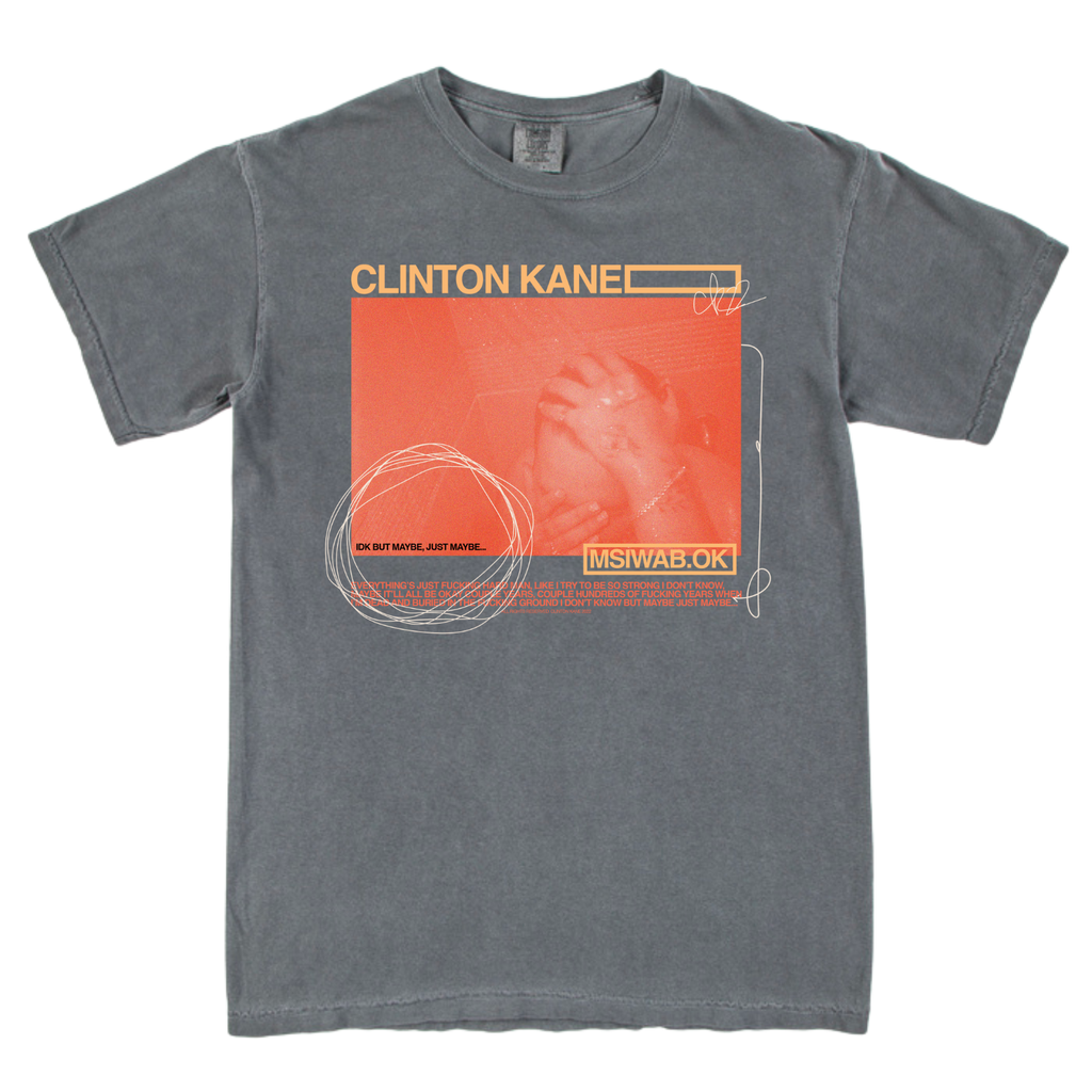 Lyrics Tee - Merch Jungle - Official Clinton Kane band t-shirts and band merch.