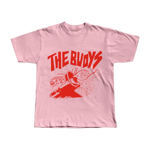 Pink Echidna Tee - Merch Jungle - Official The Buoys band t-shirts and band merch.