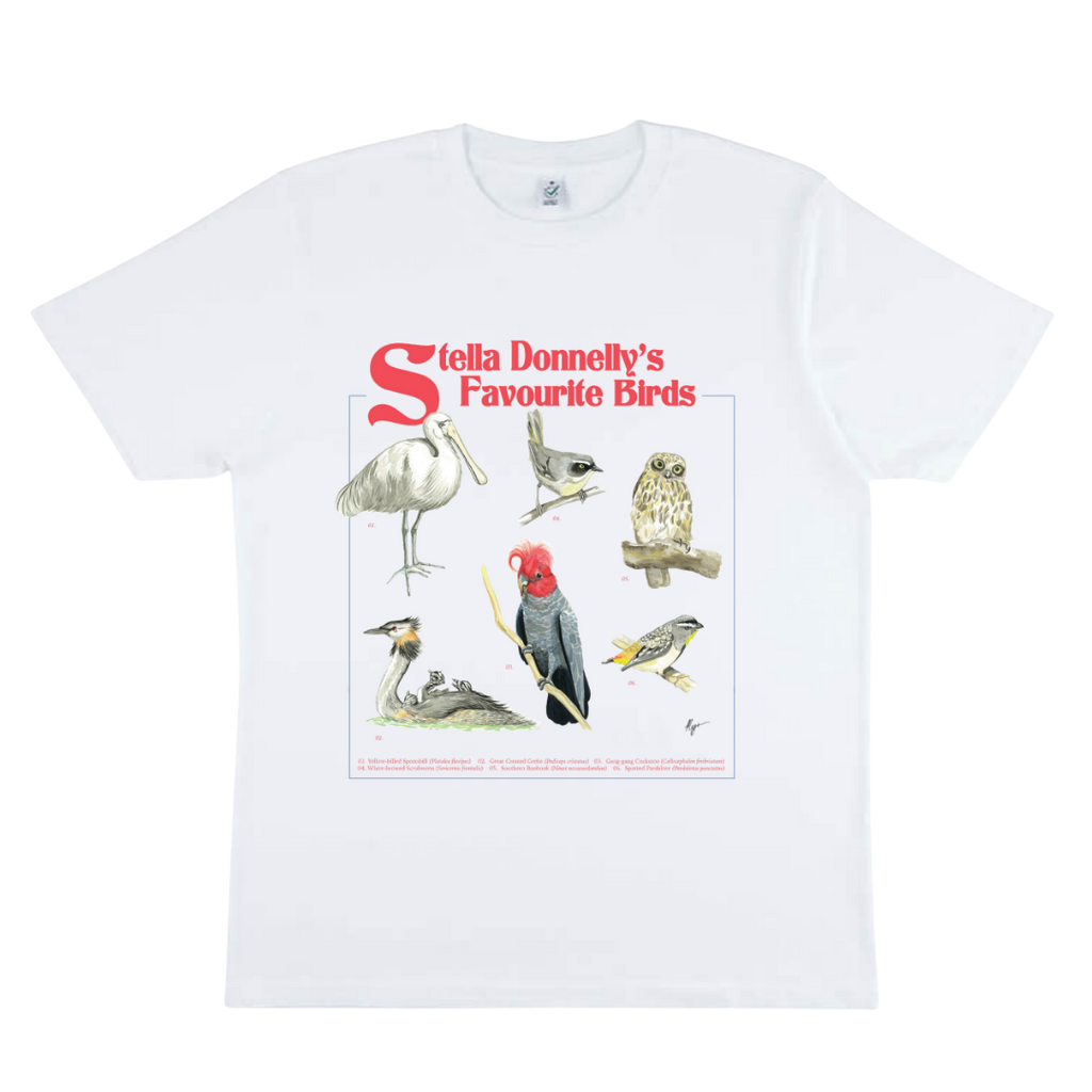 Birds Tee - Merch Jungle - Official Stella Donnelly band t-shirts and band merch.