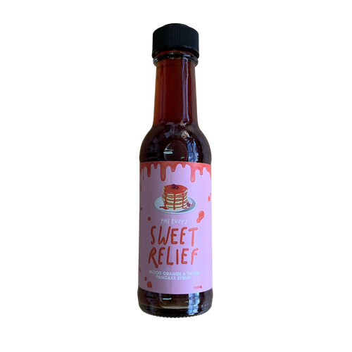 Sweet Relief - Blood Orange & Thyme Syrup - Merch Jungle - Official The Buoys band t-shirts and band merch.